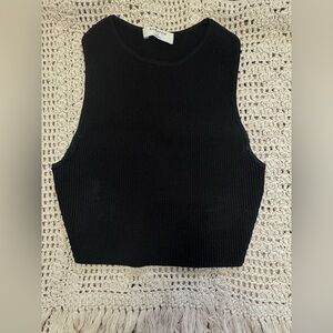 Babaton Aritzia Crop Top small